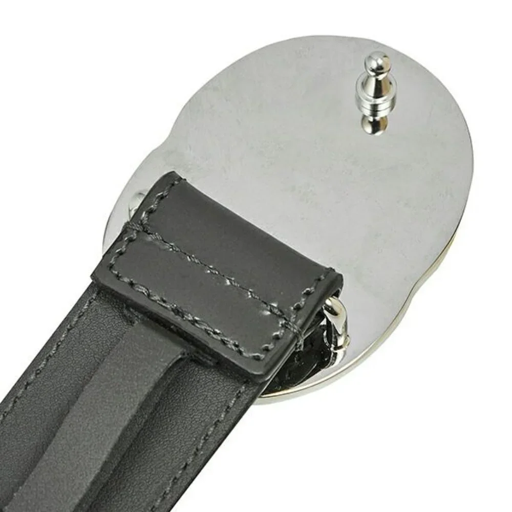 Gucci Belt Interlocking G Dark Gray - Picture 4 of 8